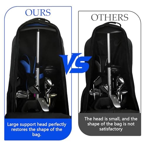 Yeqqzq Adjustable Golf Travel Bag Support Rod — view 4