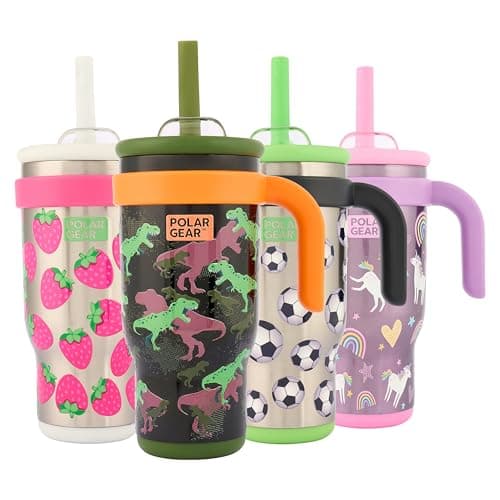 Polar Gear 520ml Travel Insulated Tumbler with Straw and Lid - Spill-Proof — view 2