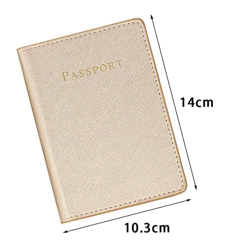 YUEYIXII Passport Cover - PU Leather Passport Holder — view 4