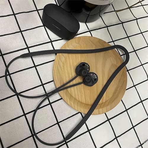 Anti-Lost Strap – Silicone Waterproof Strap Design | Earphone Anti Lost Straps Secure Fit | Earbuds Rope For Headphones Music Listening Travel Sports And Daily Use — view 2