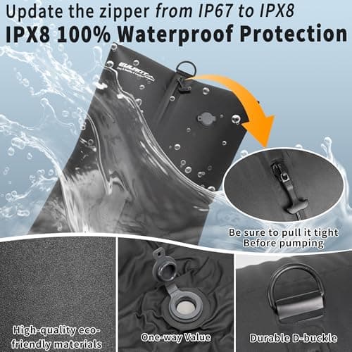 EULANT 38L TPU Travel Vacuum Bags With Pump for Suitcases/Luggage/Backpack — view 3