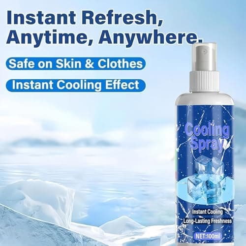 Cooling Body Spray 100ml Portable Long-Lasting Instant Cold — view 5