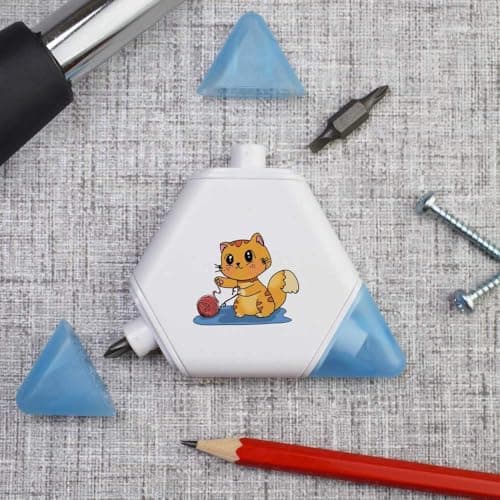 Azeeda 'Kitten Playing with Wool' Compact Multi Tool (TI00047257) — view 2