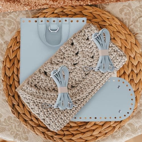 BESTOMZ DIY PU to Kit for Making Backpack Blue Beginners Back School — view 4