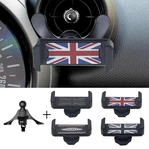 Mobile Phone Holder for Mini Cooper R55 R56 R57 R60 R61, Car Mobile Cradle — view 3