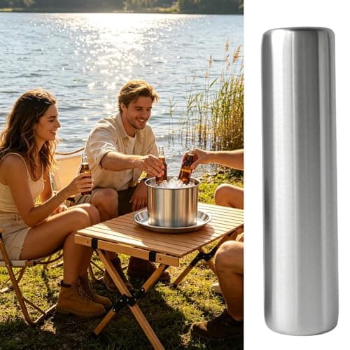 Stainless Steel Freezer Blocks, Ice Pack for Cooler, Leak-proof Reusable, Long-Lasting Cooling Down to -11.3°C, Lunch Bags, Camping, Traveling, Heatstroke Prevention, Keep Food & Drinks Fresh and Cool — view 4