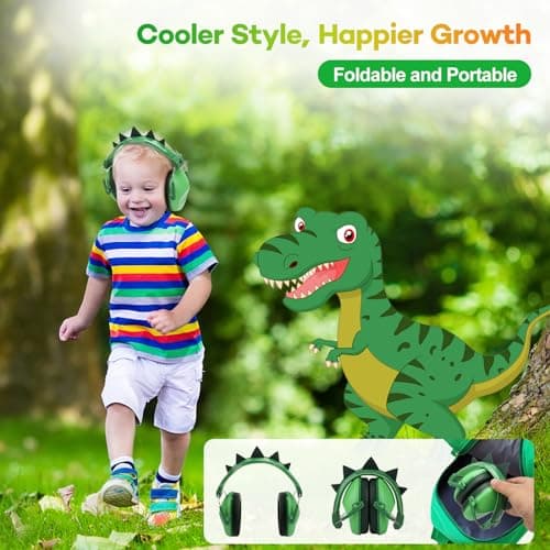 cumunebula Ear Defenders Children - Kids Ear Defenders for Autism, Toddler, Children Age 3-16 Years Old - Noise Cancelling Headphones for Kids for Concerts, Air Shows, Fireworks - 28dB SNR — view 6