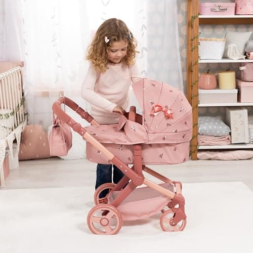 Bayer Baby Dolls Pram XEO, Convertible Doll Pushchair, 46cm Dolls — view 2