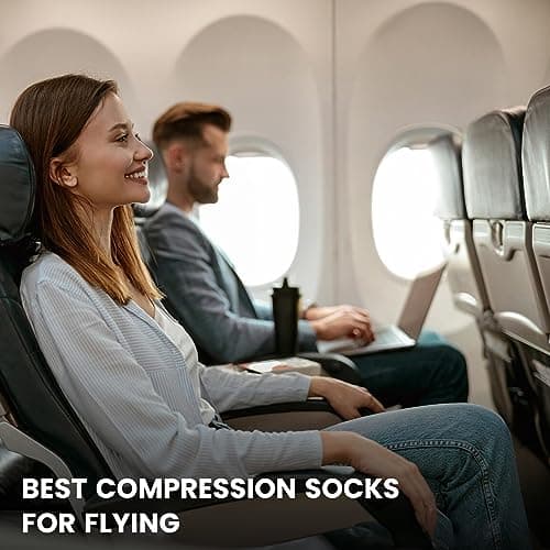 GoWith 2 Pairs Compression Socks 15-20 mmHg, Viscose Made from Bamboo — view 5