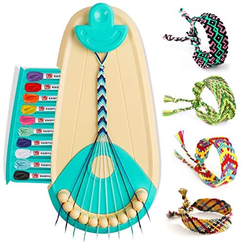 Tacopet Friendship Bracelet Making Kit, 20 Threads Kids Craft