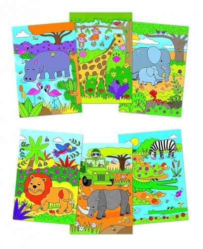 Water Magic Safari -Reusable Childrens Colouring Book - Ages 3 Years Plus — view 4