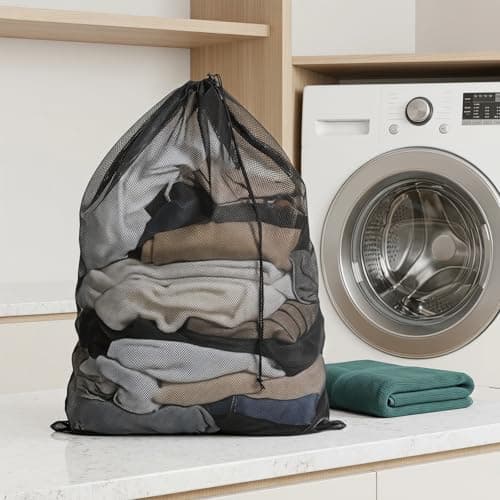 3 Pcs Mesh Laundry Bags for Washing Machine, Washing Bags for Laundrys — view 6