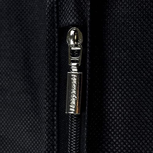 Hangerworld 54 Inch Black Breathable Suit Cover Travel Carrier Bag with Handles — view 5