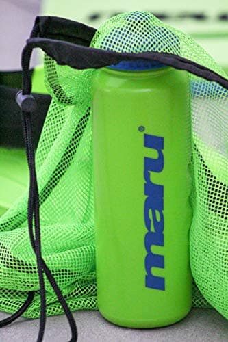 MARU Mesh Bag for Swimming Equipment (Lime) – Lightweight Mesh Swimming Bag for Wet Gear – Breathable, Quick-Dry Design with Drawstring Closure – Ideal for Pool Training & Swim Sessions — view 6