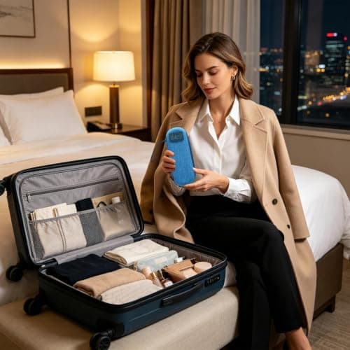 Compact Cooler Case - Temperature Display Insulated Medication Storage — view 6