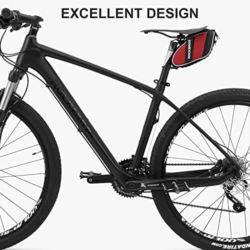 ROCKBROS Bicycle Saddle Bag Rear Luggage MTB Scooter Seat Bags Waterproof Reflective 1.5L — view 2