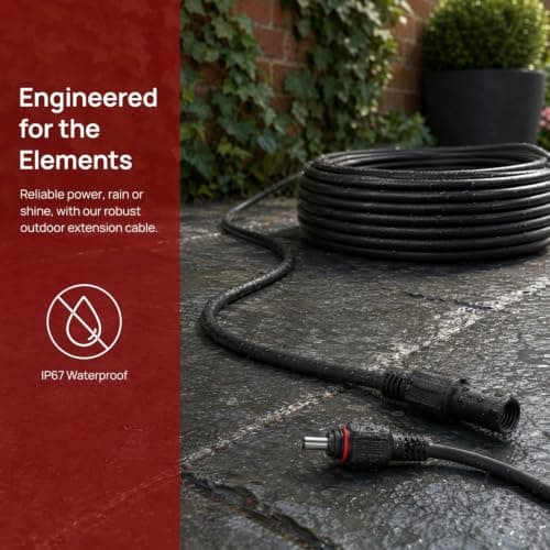 Veemoon 5 Meters Solar Extension Cable for Dc Power Supply Equipment Universal Copper Silicone Wire Suitable for Solar Cells Professional — view 4