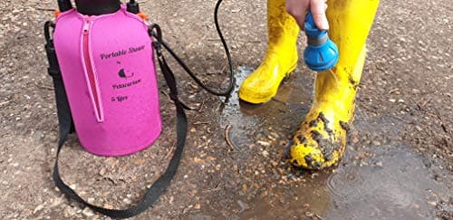 Petacarium Insulated Portable Shower (5 Litre, Pink) for Dogs, Camping, Paddleboarding, Muddy Walks — view 5