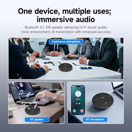 SVBONY SVHub Omni2 Portable Speakerphone for 2-6people Conference Room — view 2