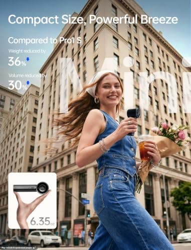 JISULIFE Handheld Fan, PU Leather Design, 30H Cooling, Aroma Diffuser — view 6
