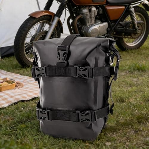 Motorcycle Bag Large Waterproof Motorbike Storage Duffel — view 2