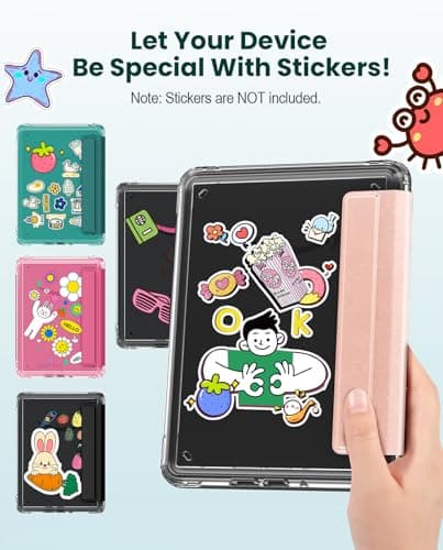 MoKo Magnetic Case for 7" Kindle Paperwhite 12th Gen& Colorsoft, Rose Gold — view 5