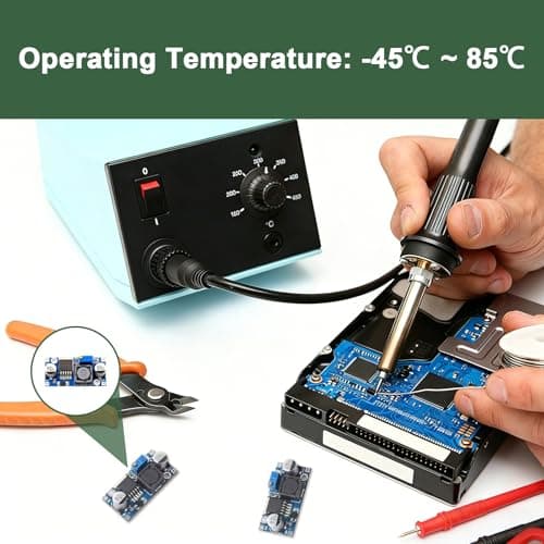 6 Pack DC to DC Voltage Regulator Buck Converter, Step Down Voltage Regulator 3.2V-40V Input to 1.25V-35V Output 3A Max High Efficiency Power Supply Module for DIY Electronics Projects — view 6