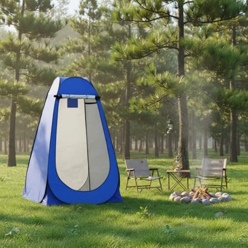 Denny International® Pop-Up Changing Tent Camping Outdoor Portable Shower Toilet Changing Room Tent with Good Ventilation Easy to Put Up and Take Down — view 2