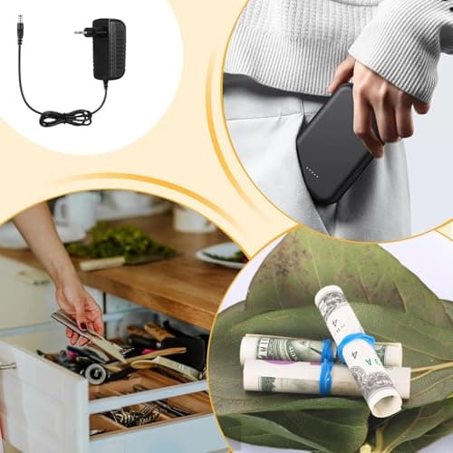 Secret Places for Valuables Portable Heavy-Duty Shell Charger Shaped Cash — view 5
