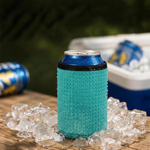 4 Pcs Can Cooler Sleeves,Non-Slip Beer Cooler,Rubber Insulated Cover,Portable and Durable,Consistent Temperature Protection,Ideal for Soda,Beer,and Water Bottles,As Well As Parties and Holiday Events — view 4