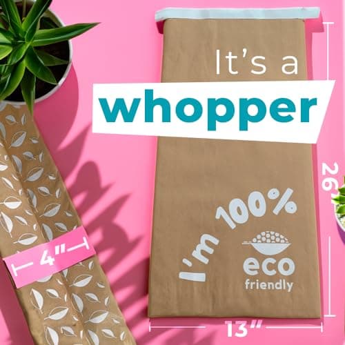 Simplelifeco UK Extra Large Paper Mailing Sacks | Eco Friendly, Planet Positive Packaging Bags Made from 100% Recyclable Paper (Pack of 10) — view 3