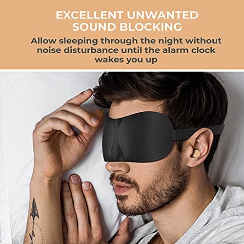 Neutron Soft Foam Ear Plugs with Travel Case - Noise Cancelling 38dB SNR - Earplugs for Sleeping, Travel, Concerts, Studying, Work, Loud Noise, Snoring - 60 Pairs - Beige — view 5