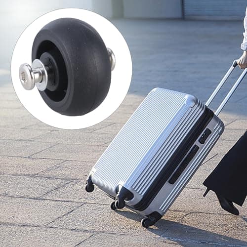 Vexandrie 4Pcs 40x18mm Black Suitcase Repair Kits — view 3