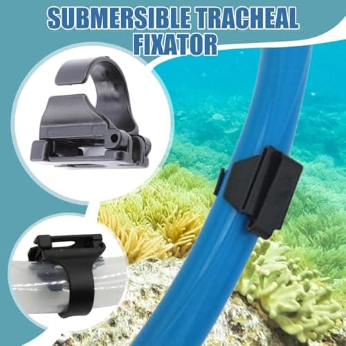 Snorkel Clip Replacement – Automatic Diving Buckle | Lightweight — view 2