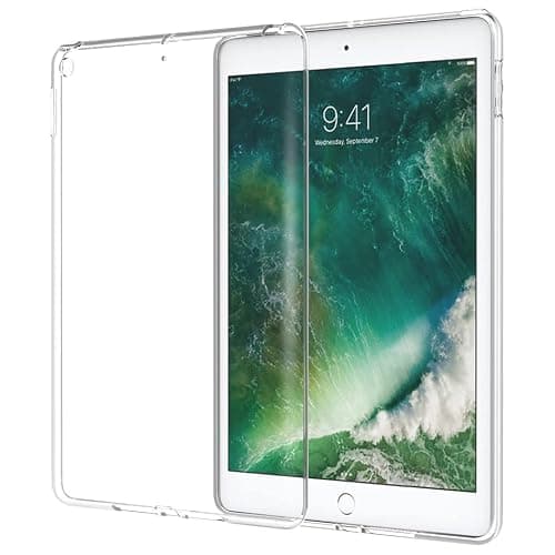 M TECH TPU Back Cover Silicone Clear Gel Case for iPad 10.2 Inch 9th 8th 7th Gen 2021 2020 2019, iPad Air 3rd Generation 2019 iPad Pro 10.5" 2017, Flexible, Shockproof, Transparent Gel Case — view 5