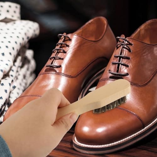 Jiakalamo Shoe Shine Polish Kit with Wooden Brushes and Storage Case — view 6