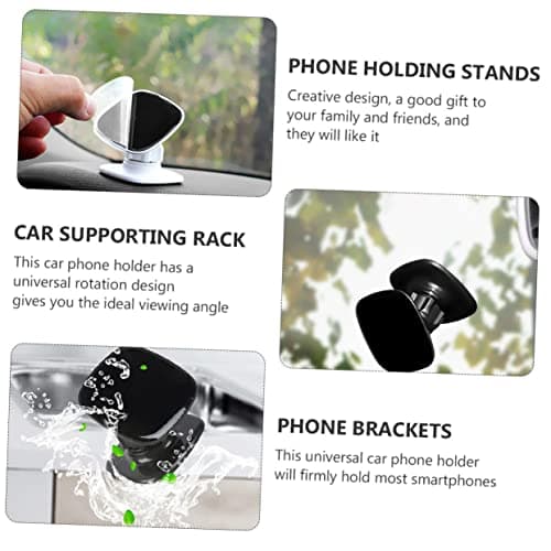 Outanaya 2pcs Car Phone Mount Auto Multifunctional Holder Phone Stands for Cars Rack Compatible Scenarios — view 2