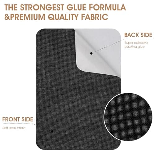 2 Pack Waterproof Canvas Repair Patch – Self-Adhesive — view 4