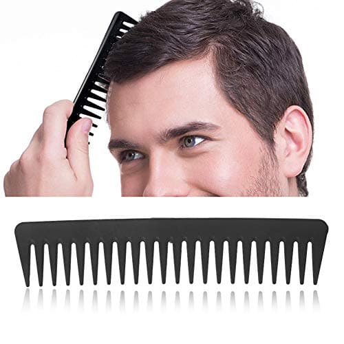Hair Comb Anti Static Heat Resistant Carbon Fiber Hairdressing Home Salon Tool — view 3