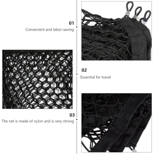 Trunk Cargo Net Storage Organizer for Car Travel Boot Mesh — view 4