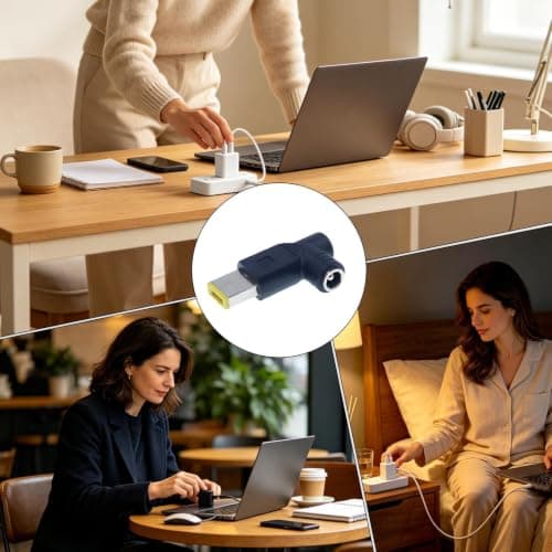 Power Converters 240W 7.5x4.0mm Square Right-Angle Connector — view 4