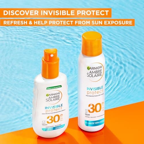 Garnier Ambre Solaire Face SPF Invisible Protect Dry Mist SPF 30 150ml — view 4