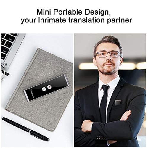 Translator, Smart Language Translater Instant Real Time Portable Voice Language Translator Device,Gold little surprise — view 4