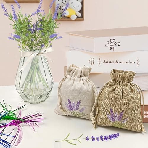 12 pcs Empty Lavender Bags To Fill, Small Lavender Pouch Empty Bag — view 5