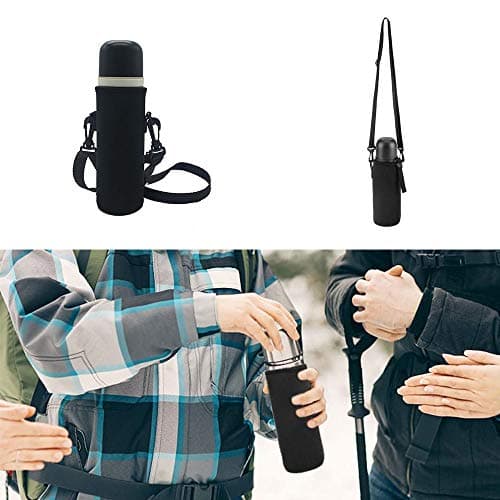 Water Bottle Sleeve Bag Neoprene Pouch for Outdoor Hiking Travel 750ml — view 5