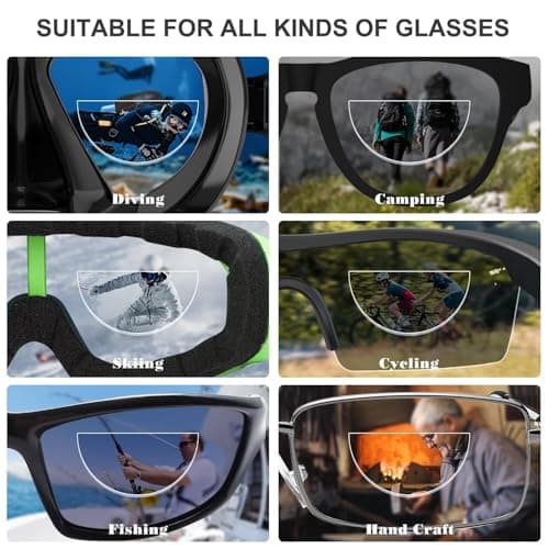 SKYWAY 2 Pack Stick on Bifocal Lenses, Stick on Reading Lenses 2.75 — view 6