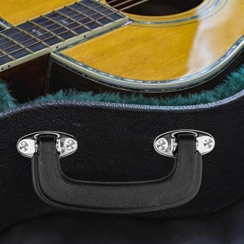 2 Set Guitar Case Handle Luggage Handles Replacement - Carry Luggage Handle for Guitar Suitcase Handle Replacement, Toolbox, Trunk Repair Parts Storage Box Replacement Installation Suitcase Handle — view 3