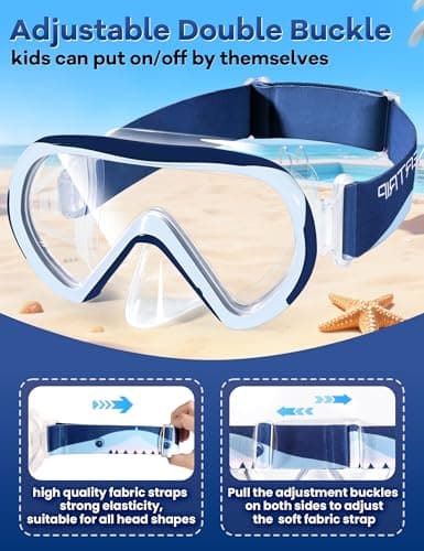 Supertrip Kids Swimming Goggles with Nose Cover for Ages 6-14 — view 5