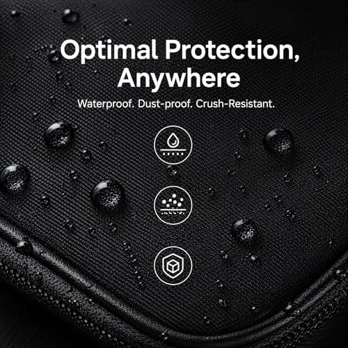 A8 Waterproof Pill Organizer Set,Pill Organiser With 14 Color-Coded Pill Pouch,7-14 Day Zipper Pill Pouches For Travel,Reusable Weekly Medicine Organiser Binder,Portable Dosset Box For Vitamin (Black) — view 2