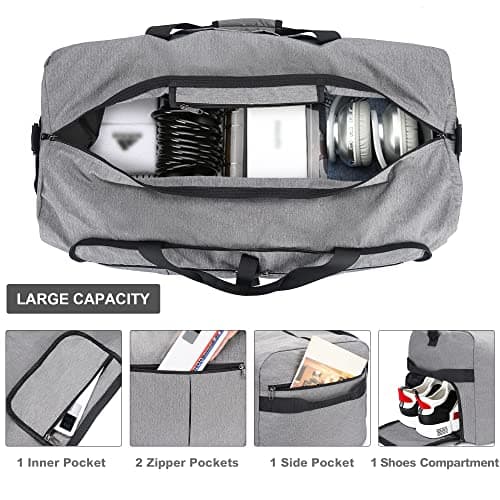 Upeelife 125L Foldable Travel Duffle Bag, Large Waterproof Holdall Bags — view 6